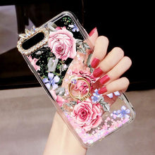 透明流沙薔薇之戀手機保護殼For OPPO R9/R9S/R9Plus/R9SPlus/R11/R11Plus