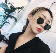 [SG013]-仙仙小鋪-輕巧復古圓框墨鏡