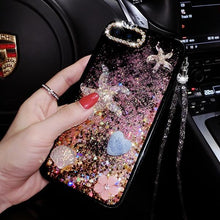 閃亮海星流沙手機保護殼For OPPO R9/R9Plus/R9S/R9SPlus/R11/R11Plus/