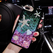 閃亮海星流沙手機保護殼For OPPO R9/R9Plus/R9S/R9SPlus/R11/R11Plus/