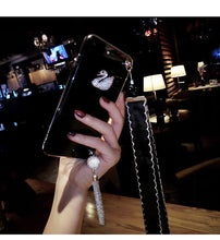 水鉆天鵝流蘇手機殼For OPPO R9/R9S/R9Plus/R9SPlus/R11/R11Plus/57/59