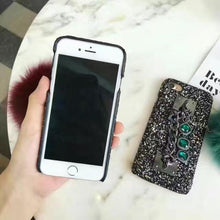 歐美水貂毛球寶石手鏈手機殼For iPhone6/6S/6Plus/6SPlus/7/7Plus
