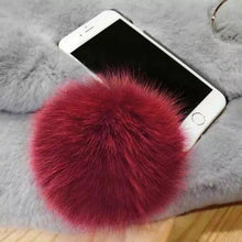 歐美水貂毛球寶石手鏈手機殼For iPhone6/6S/6Plus/6SPlus/7/7Plus