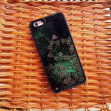 創意俄羅斯方塊閃粉流沙手機殼For iPhone6/6S/6Plus/6SPlus/7/7Plus