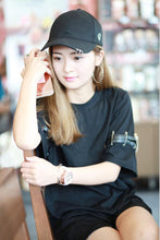 三眼多功能運動女士手表多針防水皮帶手錶