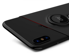 簡約帶指環可直充全包防摔手機殼for iphoneX