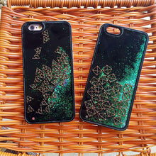創意俄羅斯方塊閃粉流沙手機殼For iPhone6/6S/6Plus/6SPlus/7/7Plus