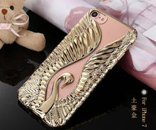 天使之翼天鵝手機殼For iPhone6/6Plus/7/7Plus
