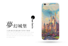 半透明彩繪風景手機保護殼 For iPhone 5S/SE/6/6Plus/6S/6SPlus/7/7Plus/8/8Plus