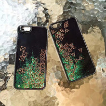 創意俄羅斯方塊閃粉流沙手機殼For iPhone6/6S/6Plus/6SPlus/7/7Plus