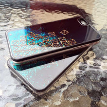 創意俄羅斯方塊閃粉流沙手機殼For iPhone6/6S/6Plus/6SPlus/7/7Plus