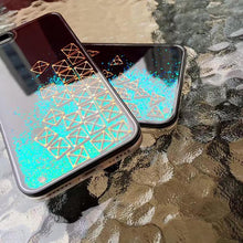 創意俄羅斯方塊閃粉流沙手機殼For iPhone6/6S/6Plus/6SPlus/7/7Plus