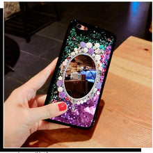 潮流個性鏡子流沙手機保護殼For OPPO R9/R9Plus/R9S/R9SPlus/R11/R11Plus