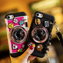卡通設計款相機手機殼 For iPhone 6/6plus/6s/6splus/7/7plus/8/8 plus