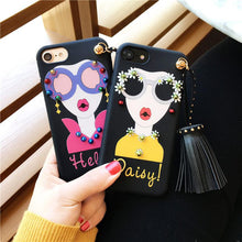 個性吊墜流蘇手機殼For iPhone6/6s/6plus/6splus/7/7plus