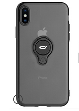 簡約帶指環可直充全包防摔手機殼for iphoneX