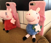 小豬佩奇手機殼For iPhone6/6S/6Plus/6SPlus/7/8/7Plus/8Plus/X