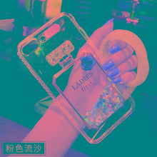 來電閃流沙香水手機殼For OPPO R9/R9S/R9Plus/R9SPlus/R11/R11Plus