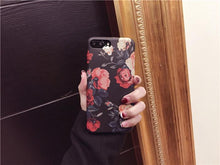 復古玫瑰花手機殼For iPhone6/6s/6plus/7/7plus