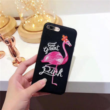 刺繡火烈鳥For iPhone6/6S/6Plus/6SPlus/7/7Plus