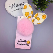 韓國條紋笑臉手機殼For iPhone6/6S/6Plus/6SPlus/7/7Plus