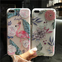 獨角獸火烈鳥磨砂浮雕彩繪手機殼For iPhone6/6S/6Plus/7/7Plus/8/8Plus/iphoneX