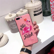 刺繡火烈鳥For iPhone6/6S/6Plus/6SPlus/7/7Plus