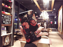復古玫瑰花手機殼For iPhone6/6s/6plus/7/7plus
