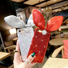 耳朵蝴蝶結水鑽手機殼For iphone6/6s / iphone7/ iphone6plus /iphone7plus