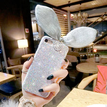 耳朵蝴蝶結水鑽手機殼For iphone6/6s / iphone7/ iphone6plus /iphone7plus