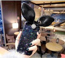 耳朵蝴蝶結水鑽手機殼For iphone6/6s / iphone7/ iphone6plus /iphone7plus