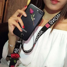 玫瑰花手機殼For iPhone6s/6splus/7/7plus/8