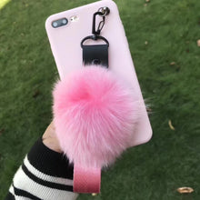 毛球蘋果貂毛手機殼For iPhone6/6S/6Plus/6SPlus/7/7Plus/8/8Plus/X