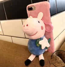 小豬佩奇手機殼For iPhone6/6S/6Plus/6SPlus/7/8/7Plus/8Plus/X