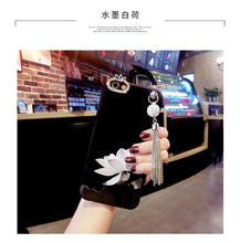 古典水墨荷花手機保護殼For OPPO R9/R9S/R9Plus/R9SPlus/R11/R11Plus
