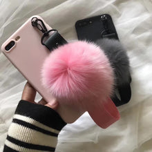 毛球蘋果貂毛手機殼For iPhone6/6S/6Plus/6SPlus/7/7Plus/8/8Plus/X
