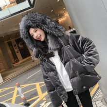 棉服女短款冬季新款絲絨棉衣加厚外套