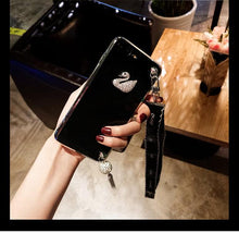 水鉆天鵝流蘇手機殼For iPhone6/6s/6plus/6splus/7/7plus