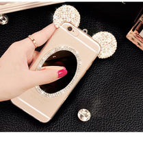 水鉆鏡面手機殼For iPhone6/6s/6plus/6splus/7/7plus