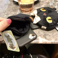 卡通毛絨公仔零錢包掛繩手機殼For iPhone6/6S/6Plus/6SPlus/7/7Plus/8/8Plus/X