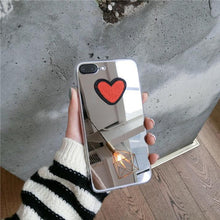 紅心鏡面手機殼 For iPhone 6/6plus/6s/6splus/7/7plus/8/8 plus