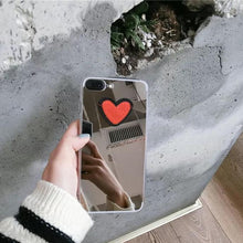 紅心鏡面手機殼 For iPhone 6/6plus/6s/6splus/7/7plus/8/8 plus