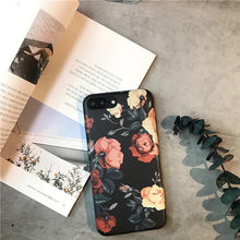 黑色玫瑰手機殼 For iPhone 6/6plus/6s/6splus/7/7plus/8/8 plus
