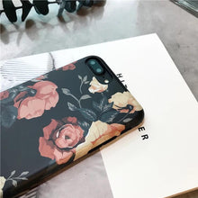 黑色玫瑰手機殼 For iPhone 6/6plus/6s/6splus/7/7plus/8/8 plus