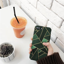 綠色拼接手機殼 For iPhone 6/6plus/6s/6splus/7/7plus/8/8 plus