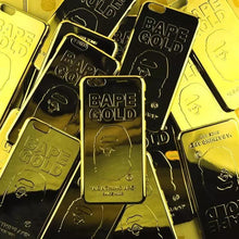 金色BAPE手機殼 for iPhone 6/6plus/6s/6splus/7/7plus/8/8 plus