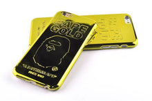 金色BAPE手機殼 for iPhone 6/6plus/6s/6splus/7/7plus/8/8 plus