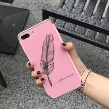 羽毛手機殼 for iPhone 6/6plus/6s/6splus/7/7plus/8/8 plus