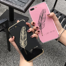 羽毛手機殼 for iPhone 6/6plus/6s/6splus/7/7plus/8/8 plus