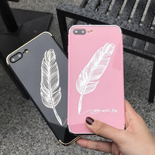 羽毛手機殼 for iPhone 6/6plus/6s/6splus/7/7plus/8/8 plus